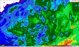 Meteorologická situace
(Kliknutím se obrázek zvětší) /