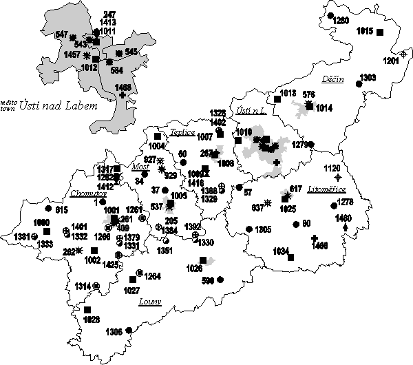 Mapa - steck kraj